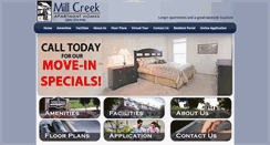 Desktop Screenshot of gomillcreek.com